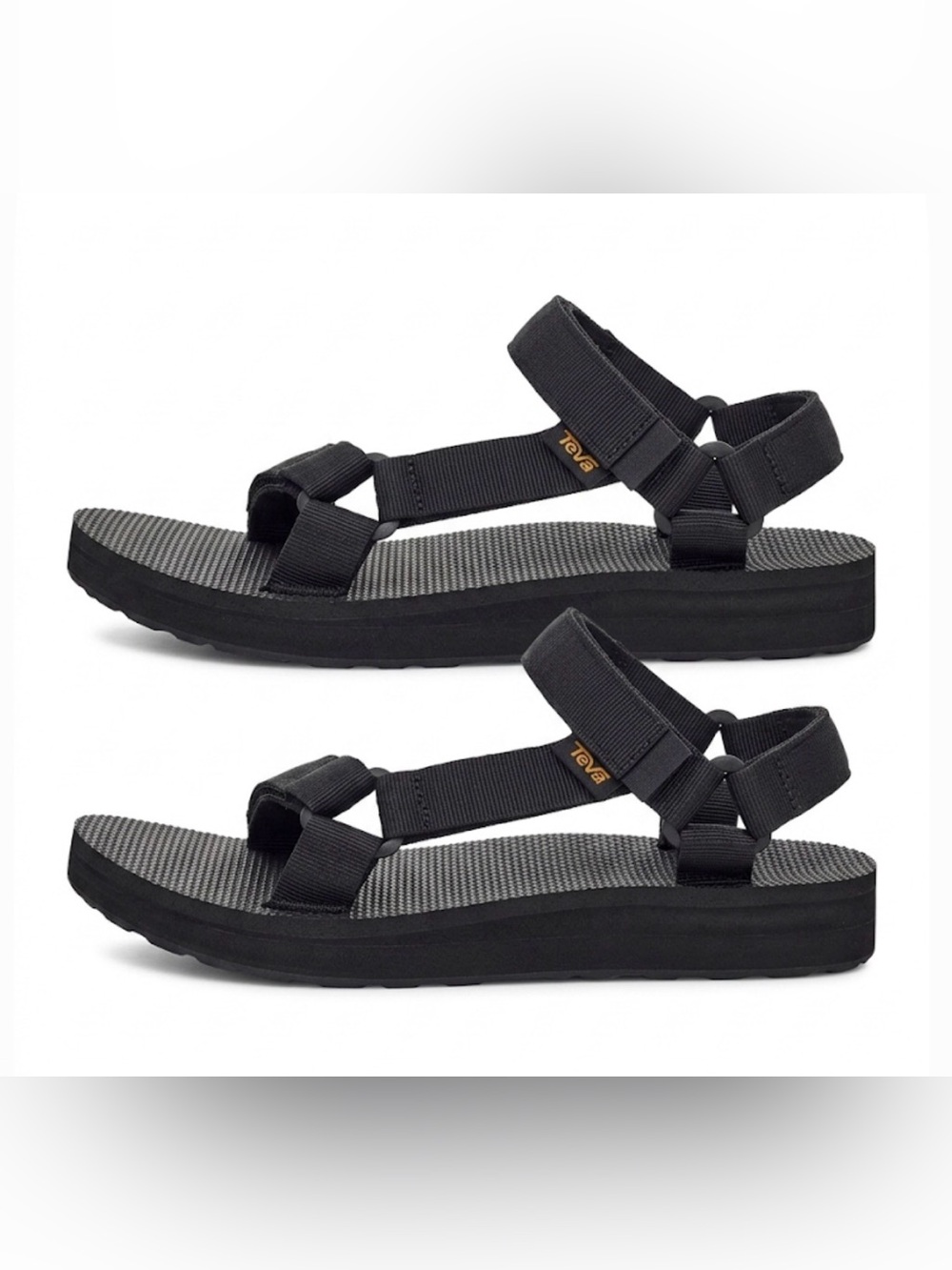 Teva Black and Gray Outdoor Sport Sandals